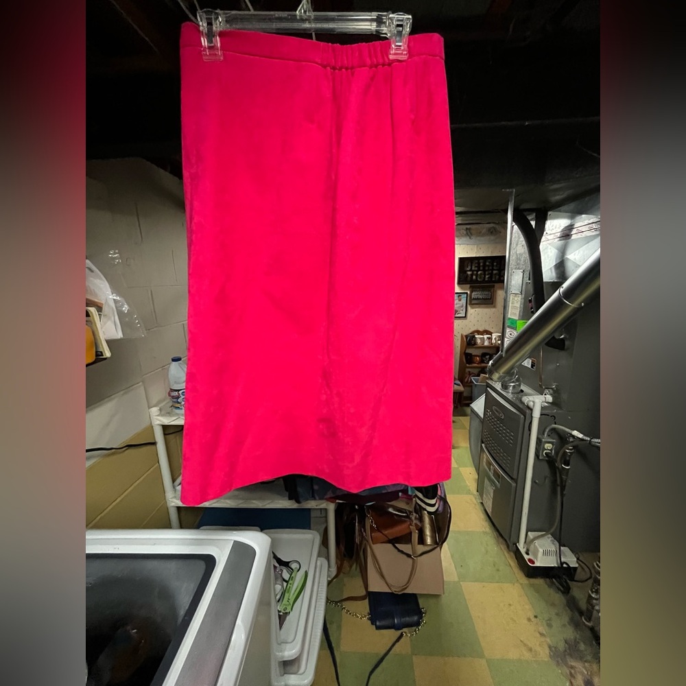 Lilt Bright Pink A-Line Skirt